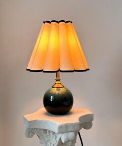Alternative view of Green Glaze Ceramic Tall Table Lamp 110-250V
