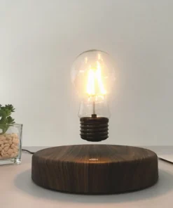Magnetic Levitation Lamp Creativity Floating Glass LED Bulb Home Office Desk Decoration Birthday Gift Table Novelty Night Light